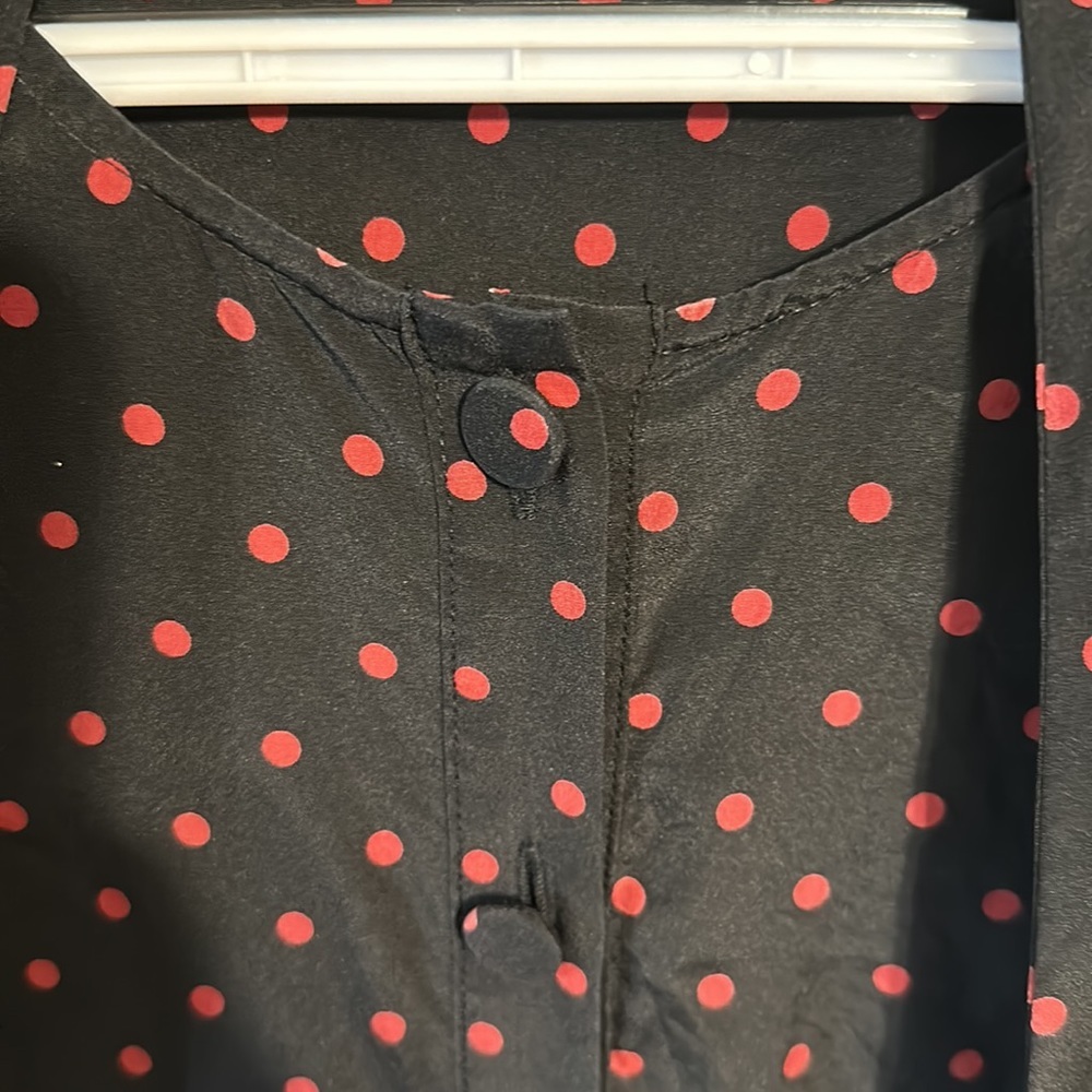 Veronica Beard Linley Tie Neck Long Sleeve Mini Dress Tunic Long Top Size 4 - Picture 17 of 17